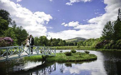 Edinburgh Wedding Photography – David and Kirsty at Glencorse House