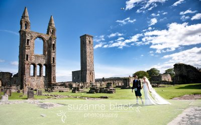 St Andrews Wedding Photography | Paula and Fraser, Fairmont Hotel