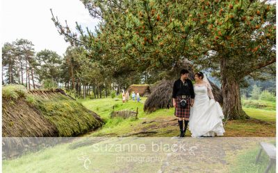 Highland Folk Museum Wedding Photography- Gareth and Gail